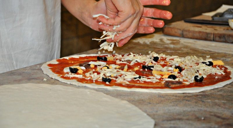 Pizza selber backen