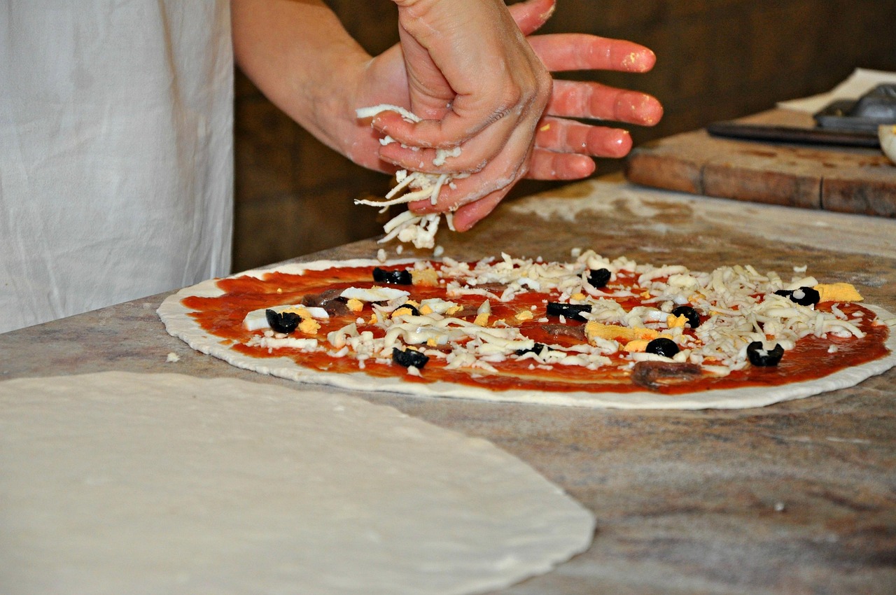 Pizza selber backen