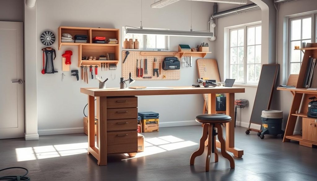 Ergonomischer Arbeitsplatz Werkstatt