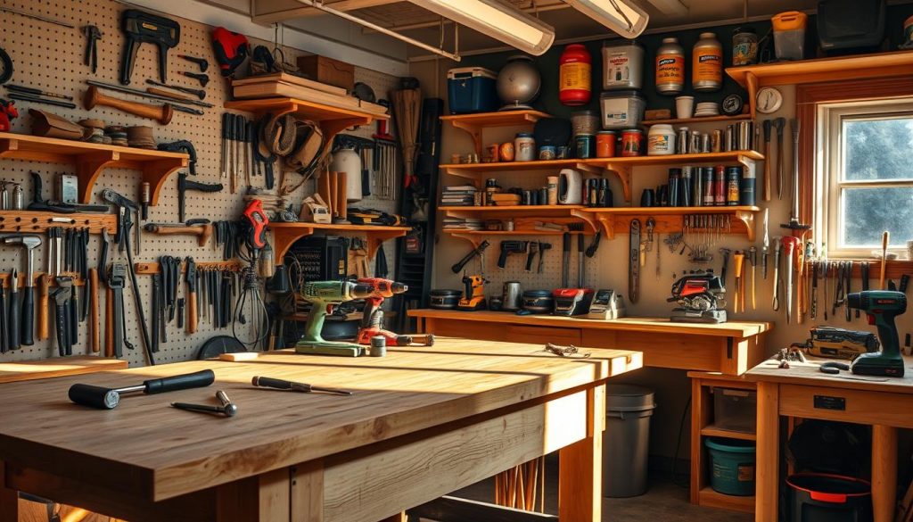Professionelle Ausstattung heimwerkstatt