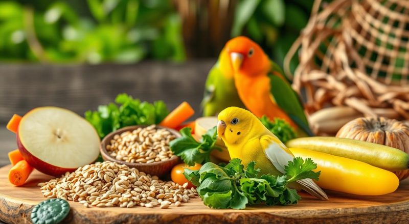 Wellensittiche artgerechte Ernährung