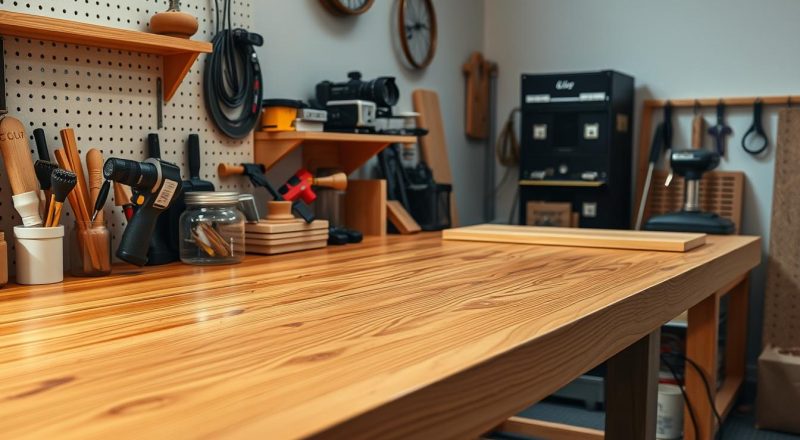 Werkbank optimale Höhe ergonomisch einstellen