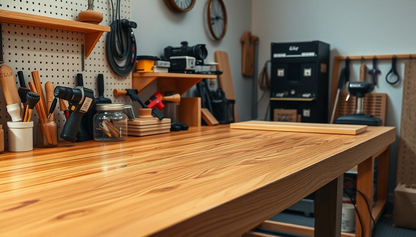 Werkbank optimale Höhe ergonomisch einstellen