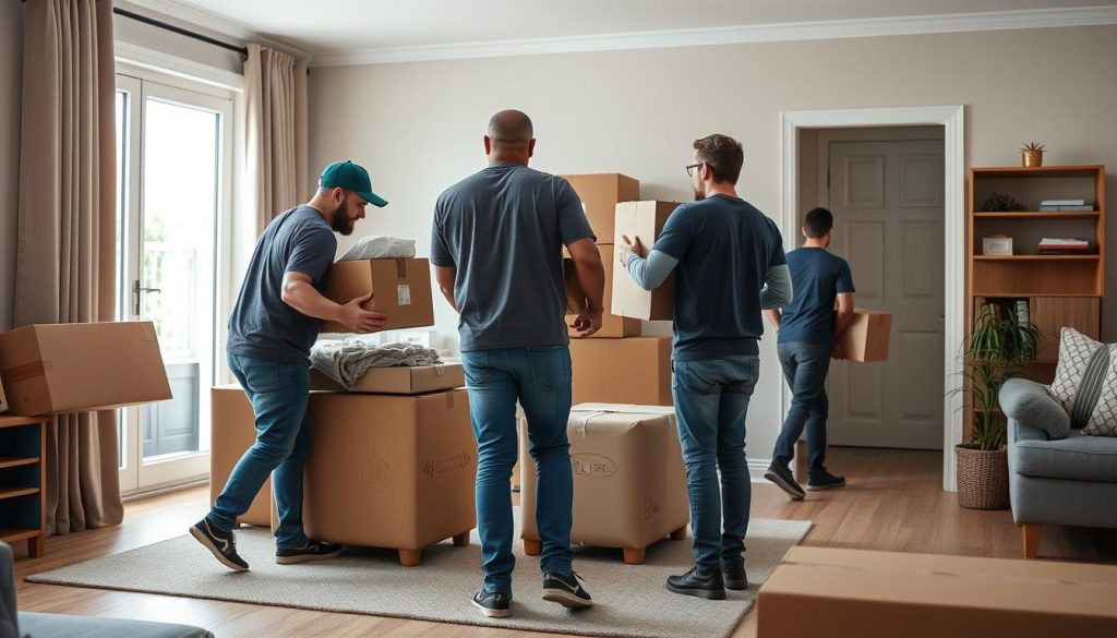 professionelle Umzugshilfe beim Wohnungswechsel