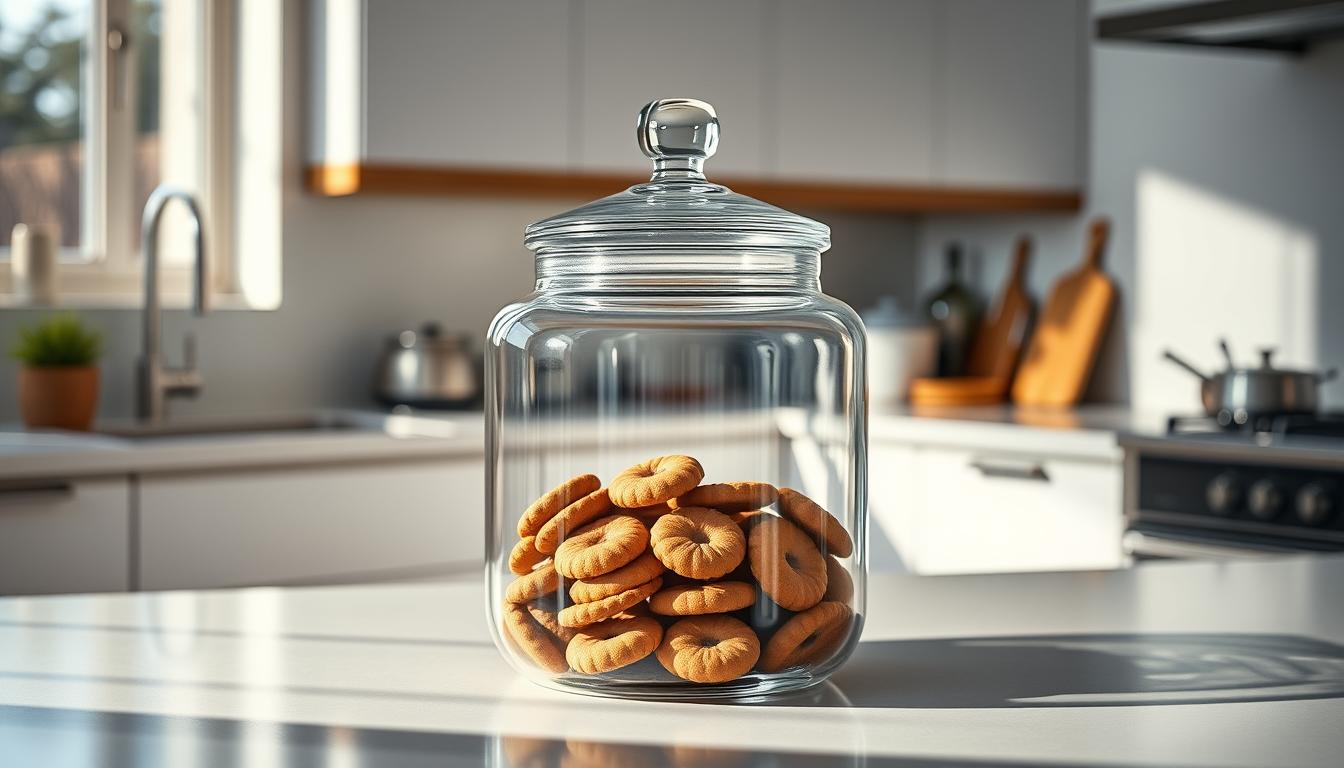 Keksdosen Glas moderne Küche