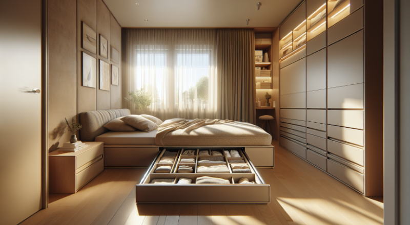 Stauraum und Schlafkomfort: Lösungen für kleine Schlafzimmer